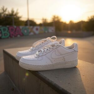 Classic Nike Air Force 1 Sneakers – Size 4.5Y / Women’s 6
